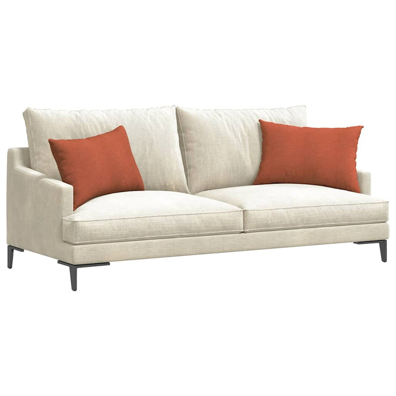 Load image into Gallery viewer, Vidaxl sofa kussens 2 stuks rood-oranje 60 x 40 cm cordstof