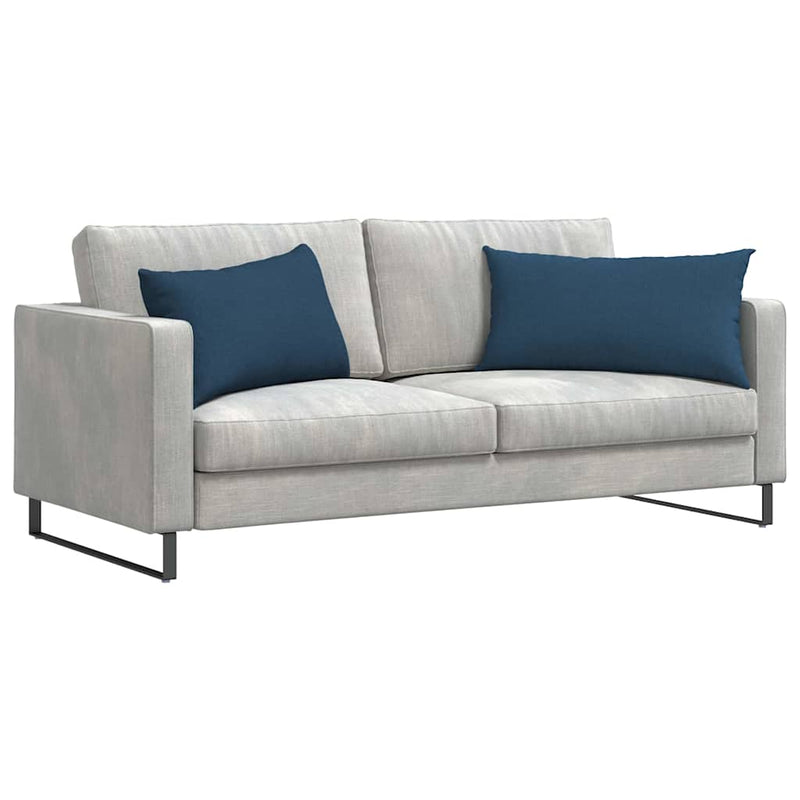Load image into Gallery viewer, Vidaxl sofa kussens 2 pcs blauw 80 x 40 cm stof