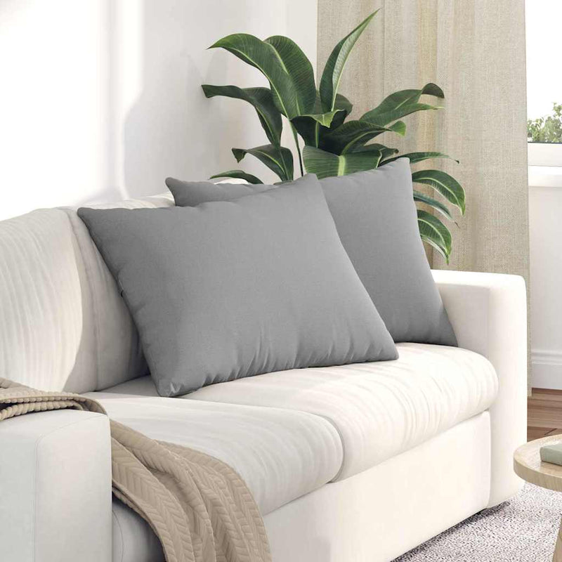 Load image into Gallery viewer, Vidaxl sofa kussens 2 pcs wolkengrijs 70 x 50 cm stof