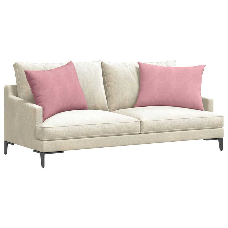 Load image into Gallery viewer, Vidaxl sofa kussens 2 stuks roze 70 x 50 cm cordstof