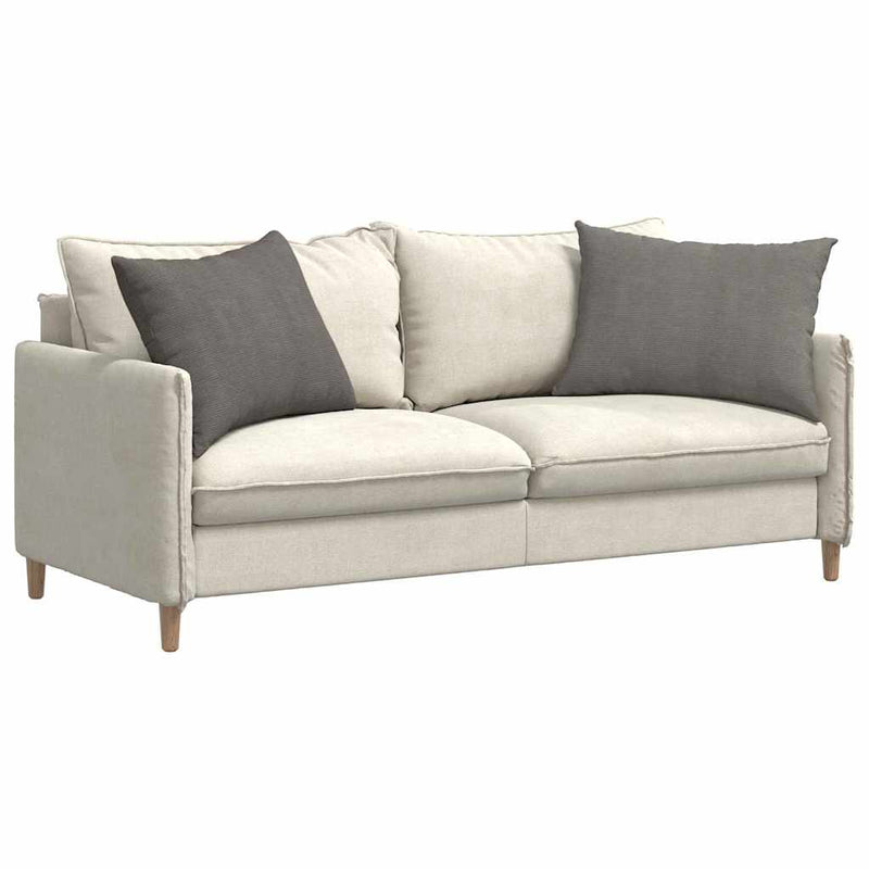 Load image into Gallery viewer, Vidaxl sofa kussens 2 stuks lichtgrijs 70 x 50 cm cordstof