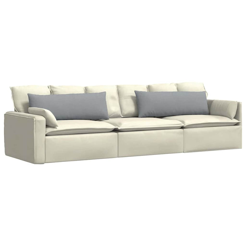 Load image into Gallery viewer, Vidaxl sofa kussens 2 pcs lichtgrijs 120 x 40 cm stof