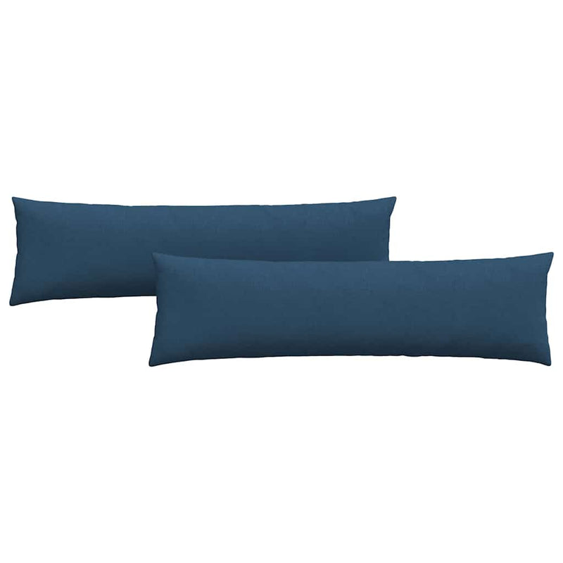 Load image into Gallery viewer, Vidaxl sofa kussens 2 stuks blauw 145 x 40 cm stof