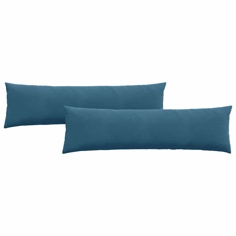 Load image into Gallery viewer, Vidaxl sofa kussens 2 stuks blauw 145 x 40 cm cordstof
