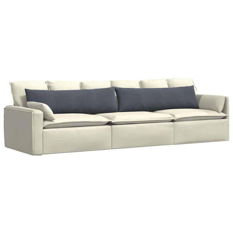 Load image into Gallery viewer, Vidaxl sofa kussens 2 stuks donkergrijs 145 x 40 cm cordstof