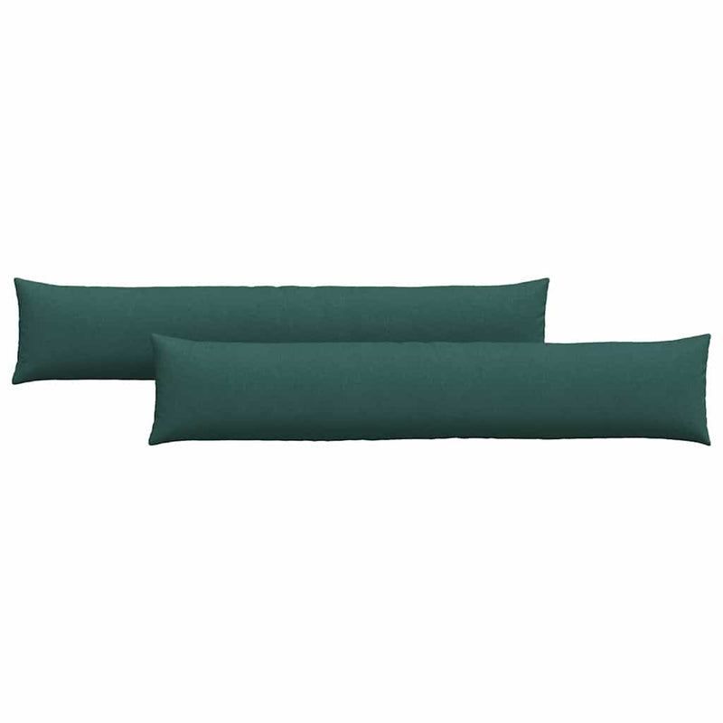 Load image into Gallery viewer, Vidaxl sofa kussens 2 pcs donkergroen 200 x 40 cm stof