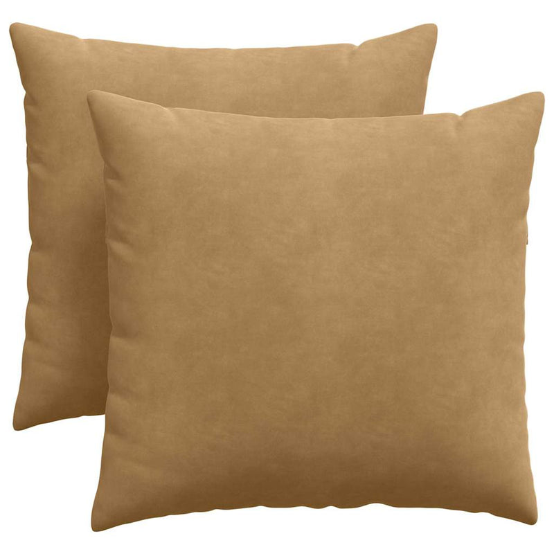 Load image into Gallery viewer, Vidaxl sofa kussens 2 stuks bruin 45 x 45 cm cordstof