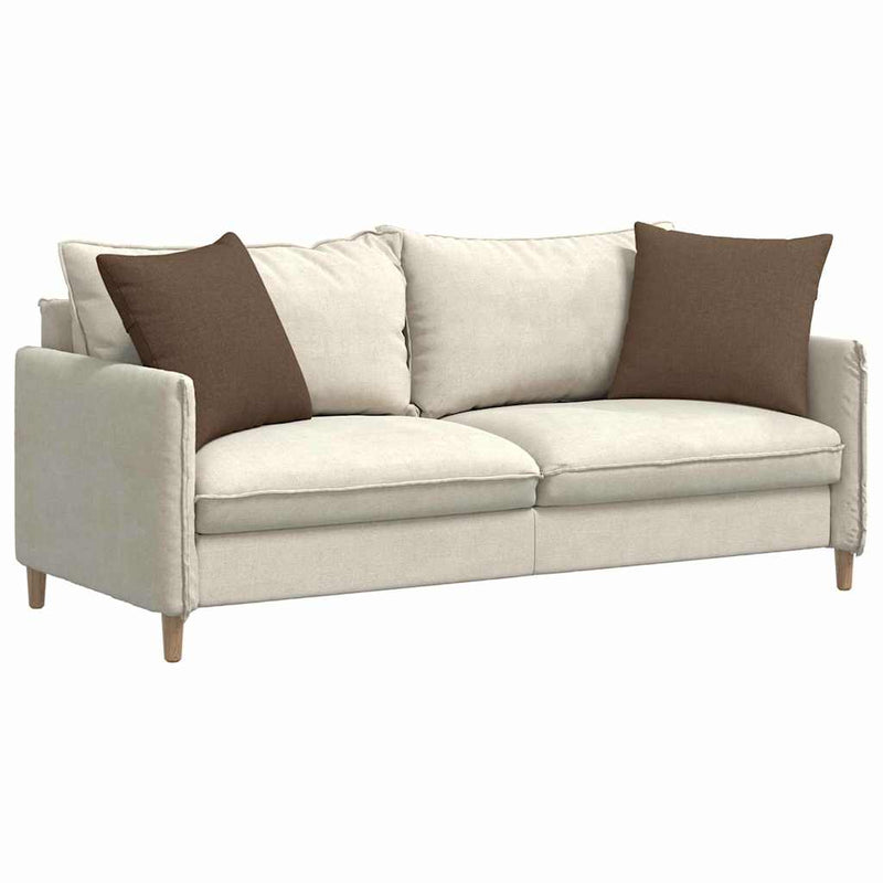 Load image into Gallery viewer, Vidaxl sofa kussens 2 pcs bruin 50 x 50 cm stof