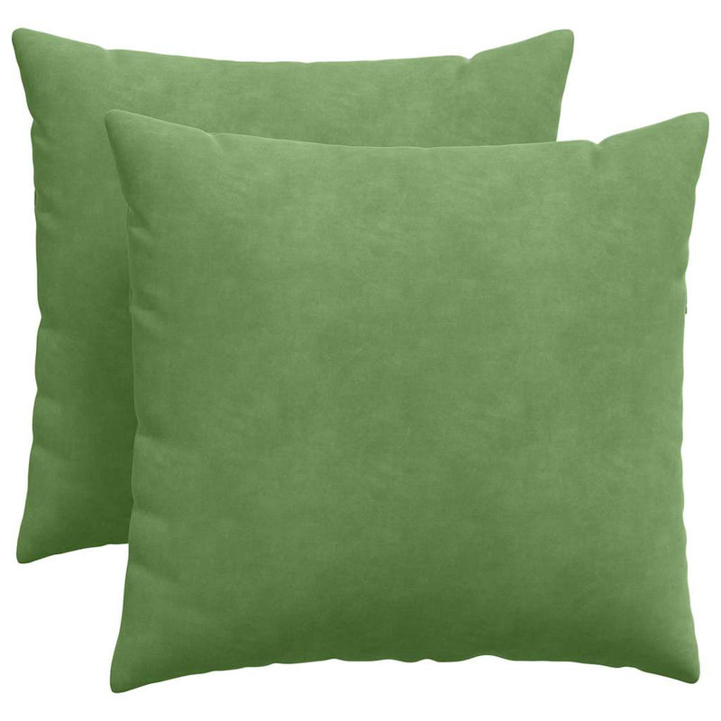 Load image into Gallery viewer, Vidaxl sofa kussens 2 stuks lichtgroen 50 x 50 cm cordstof