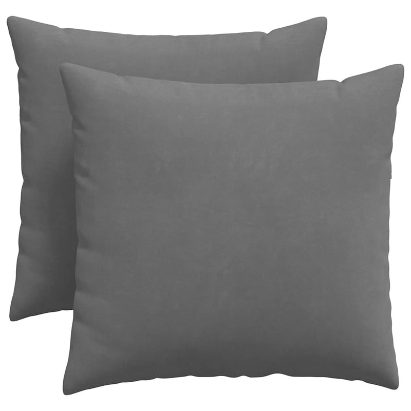 Load image into Gallery viewer, Vidaxl sofa kussens 2 stuks donkergrijs 50 x 50 cm stof
