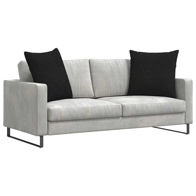 Load image into Gallery viewer, Vidaxl sofa kussens 2 pcs zwart 80 x 80 cm stof