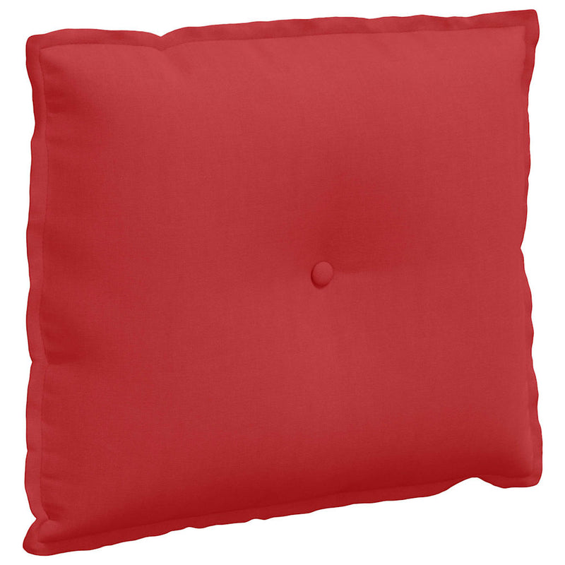 Load image into Gallery viewer, Vidaxl rugkussen rood 60 x 19 x 50 cm stof