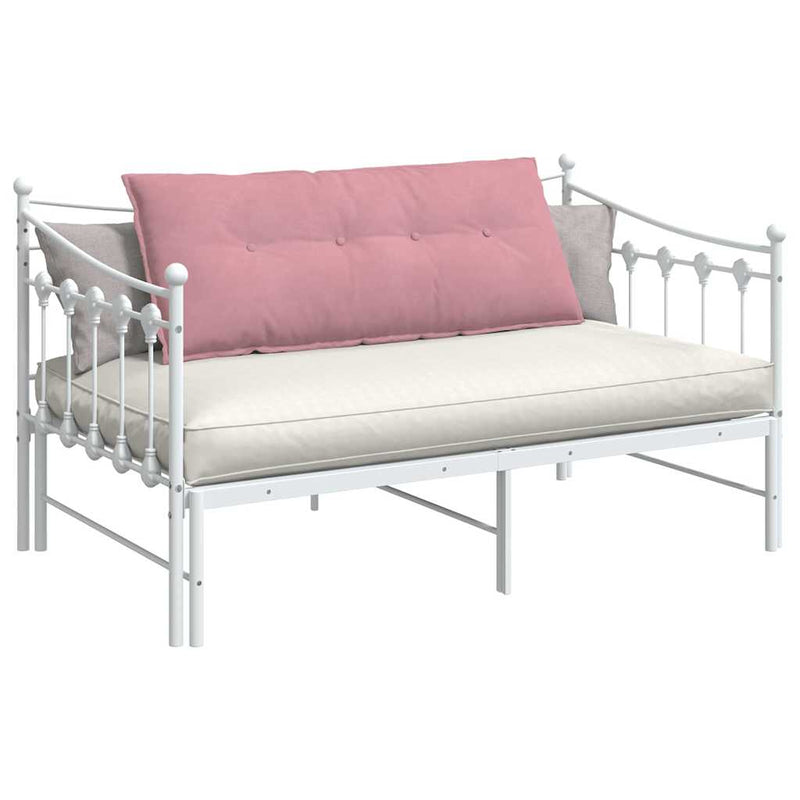 Load image into Gallery viewer, Vidaxl rugkussen roze 120 x 50 cm cordstof