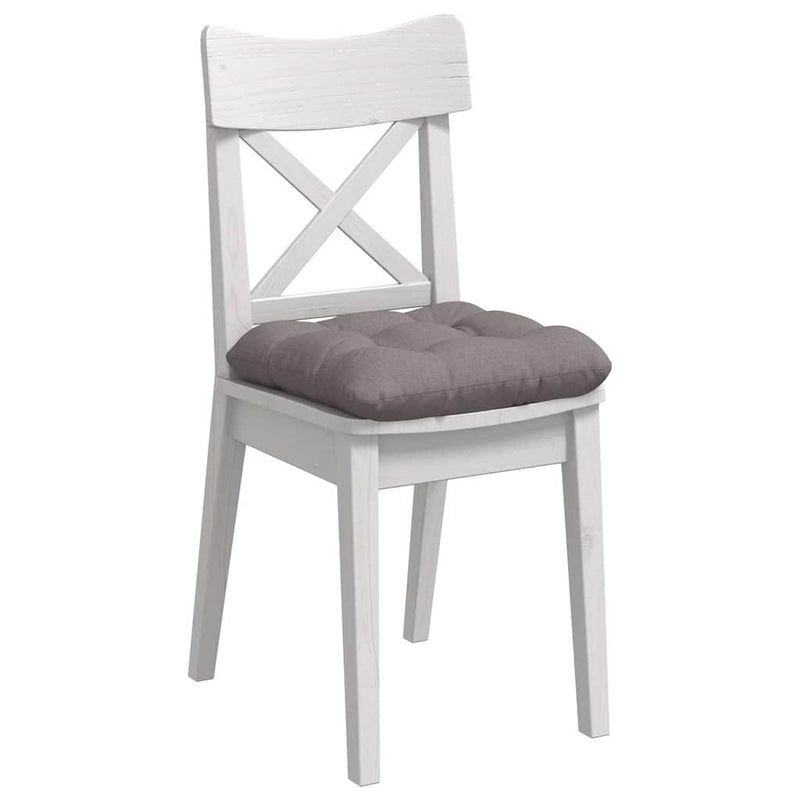 Load image into Gallery viewer, Vidaxl zitkussens 4 pcs taupe 40 x 40 x 12 cm stof