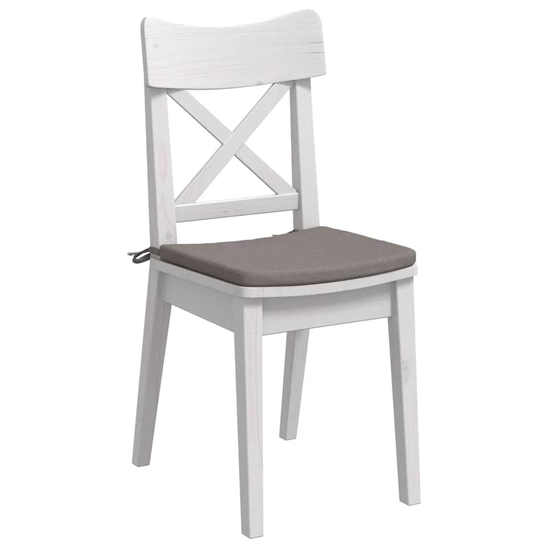 Load image into Gallery viewer, Vidaxl zitkussens 4 pcs taupe 40 x 40 x 3 cm stof