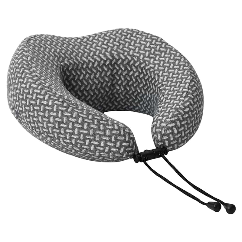 Load image into Gallery viewer, Vidaxl reiskussen voor de nek grijs 30 x 28 x 14 cm polyester