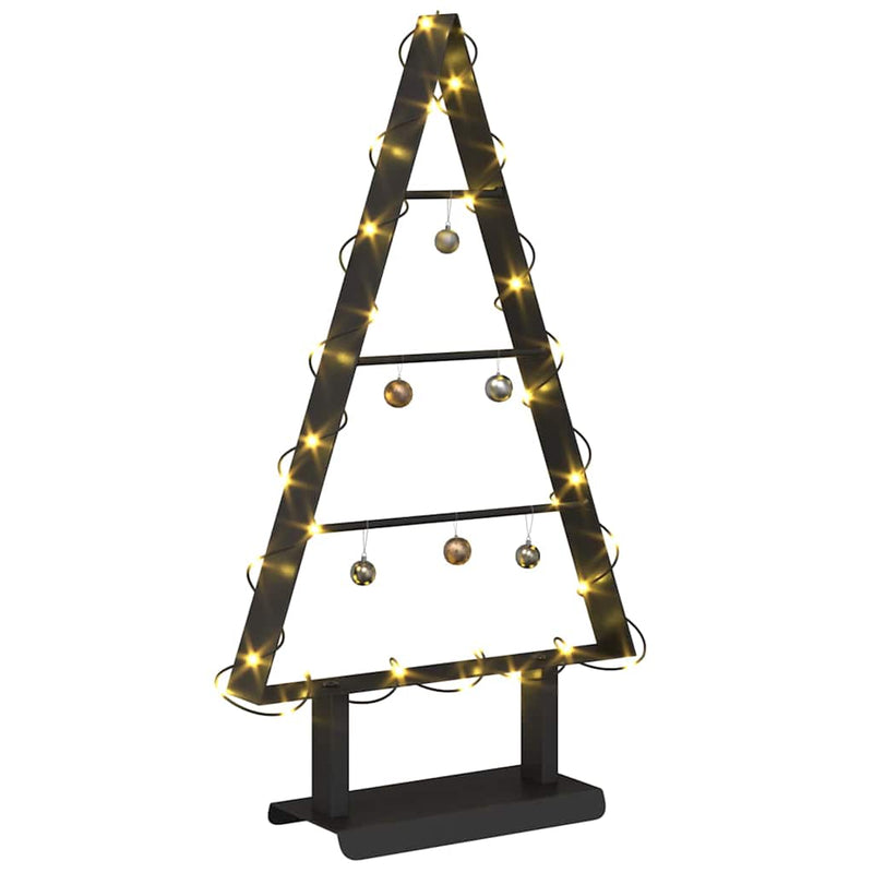Load image into Gallery viewer, Vidaxl metalen kerstboom met standaard zwart 60 cm staal