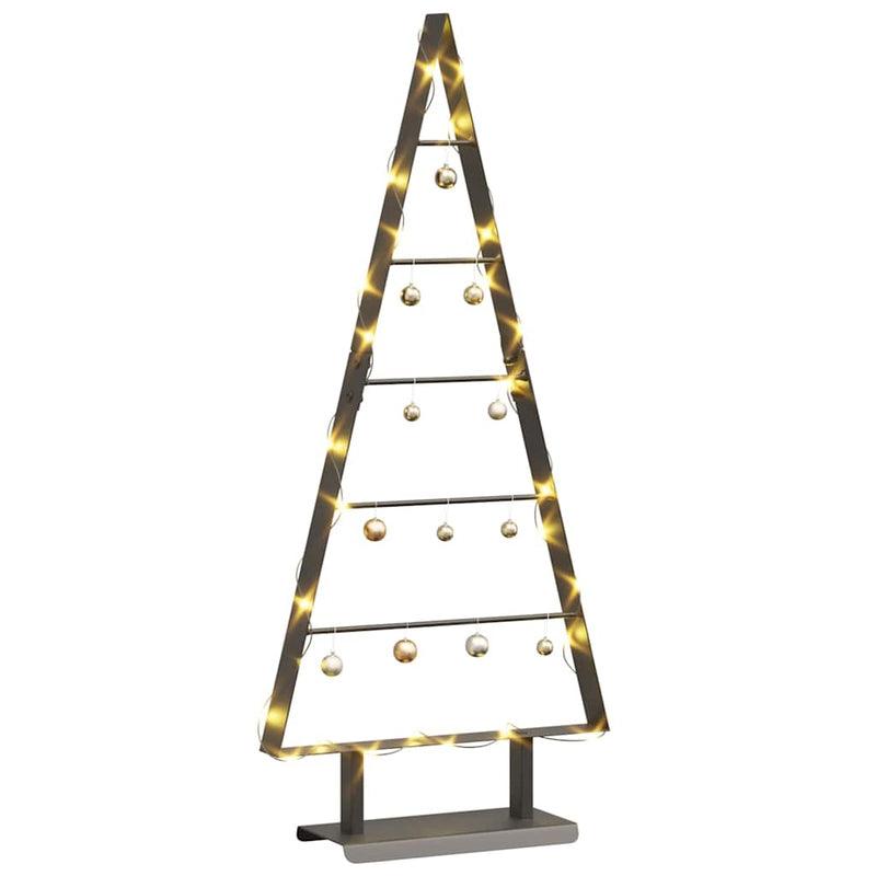 Load image into Gallery viewer, Vidaxl metalen kerstboom met standaard zwart 90 cm staal