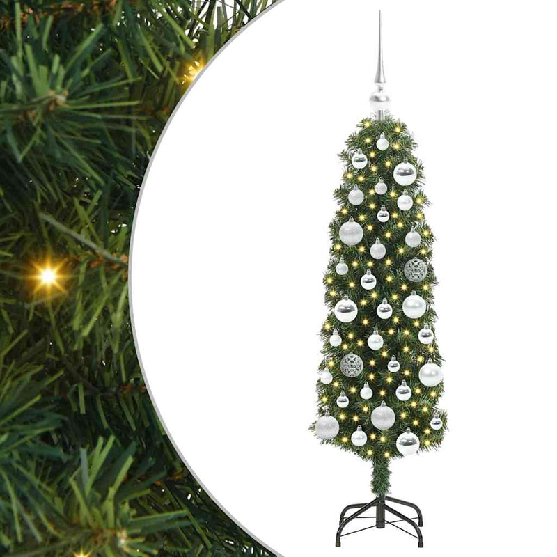 Load image into Gallery viewer, Vidaxl kunstkerstboom groen 120 cm pvc en staal en kunststof