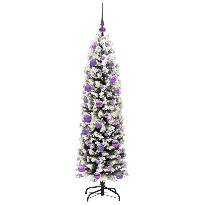 Load image into Gallery viewer, Vidaxl kunstkerstboom groen 150 cm pvc en staal en kunststof