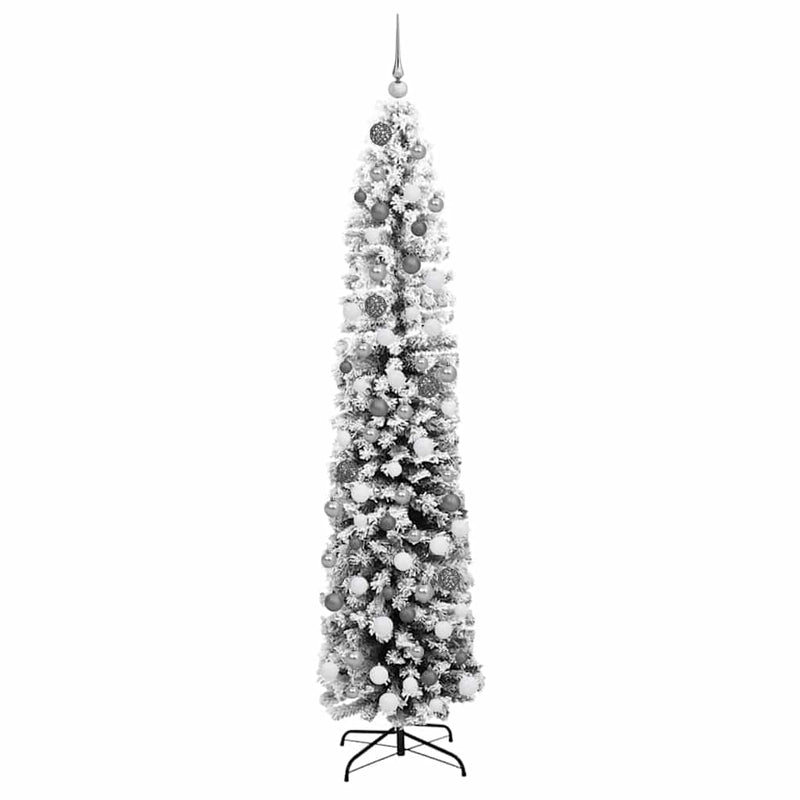 Load image into Gallery viewer, Vidaxl kunstkerstboom groen 180 cm pvc en staal en kunststof