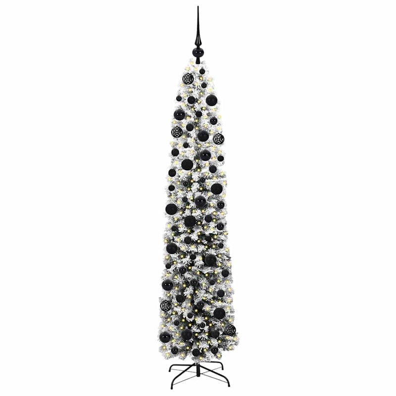 Load image into Gallery viewer, Vidaxl kunstkerstboom groen 180 cm pvc en staal en kunststof