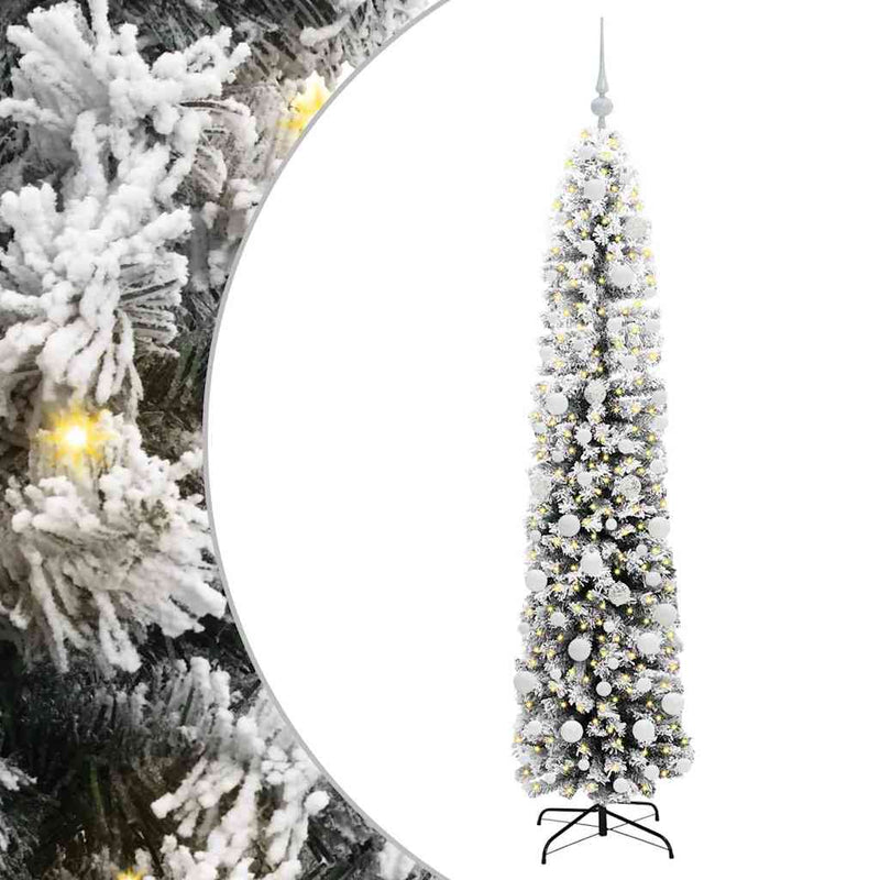 Load image into Gallery viewer, Vidaxl kunstkerstboom groen 180 cm pvc en staal en kunststof