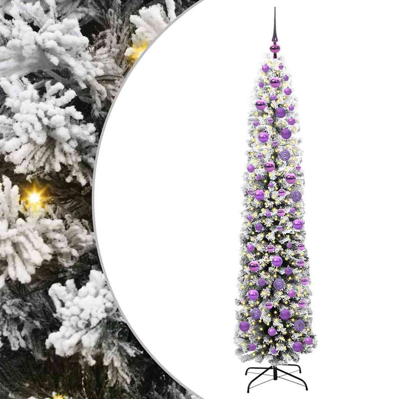 Load image into Gallery viewer, Vidaxl kunstkerstboom groen 180 cm pvc en staal en kunststof