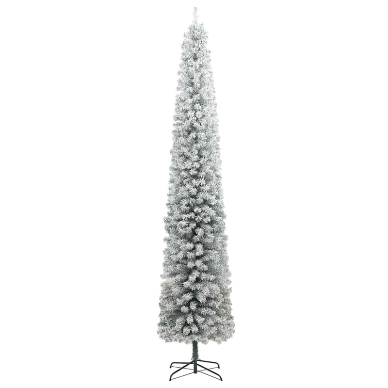 Load image into Gallery viewer, Vidaxl kunstkerstboom groen 270 cm pvc en staal en kunststof