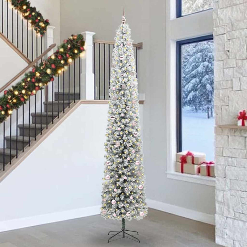 Load image into Gallery viewer, Vidaxl kunstkerstboom groen 300 cm pvc en staal en kunststof