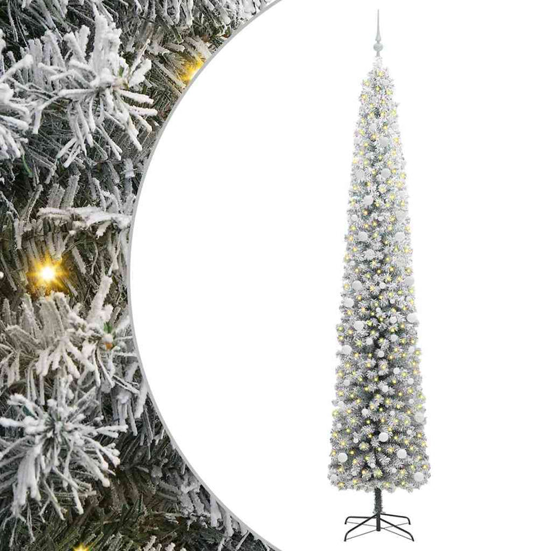 Load image into Gallery viewer, Vidaxl kunstkerstboom groen 300 cm pvc en staal en kunststof