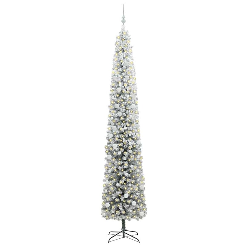Load image into Gallery viewer, Vidaxl kunstkerstboom groen 300 cm pvc en staal en kunststof