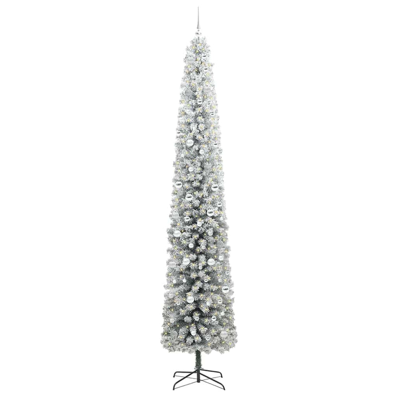 Load image into Gallery viewer, Vidaxl kunstkerstboom groen 300 cm pvc en staal en kunststof