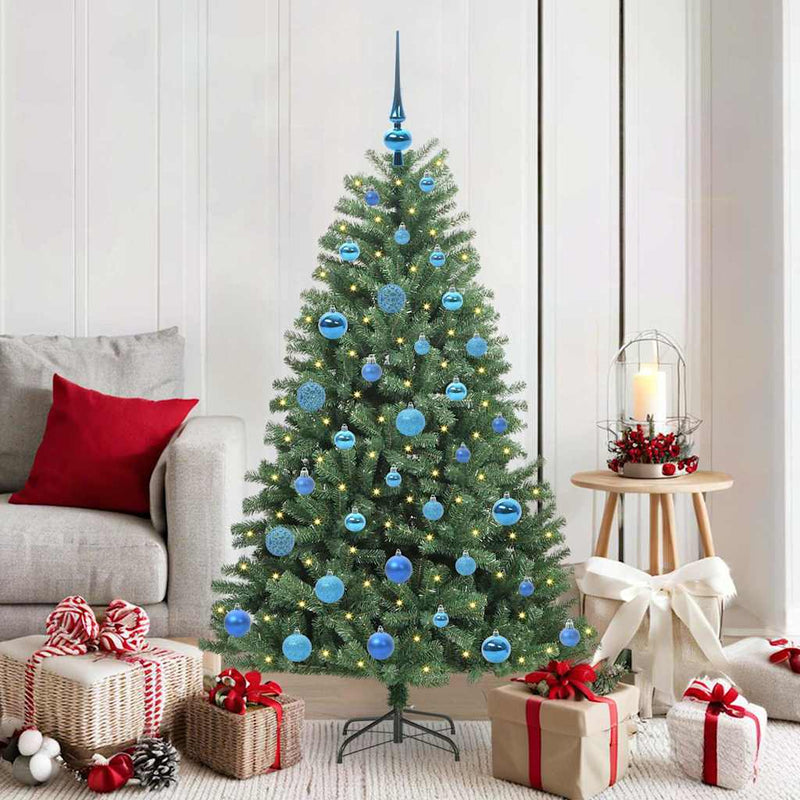 Load image into Gallery viewer, Vidaxl kunstmatige inklapbare kerstboom groen 150 cm pvc en metaal