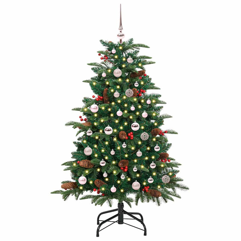 Load image into Gallery viewer, Vidaxl kunstkerstboom groen 150 cm pvc en metaal en plastic