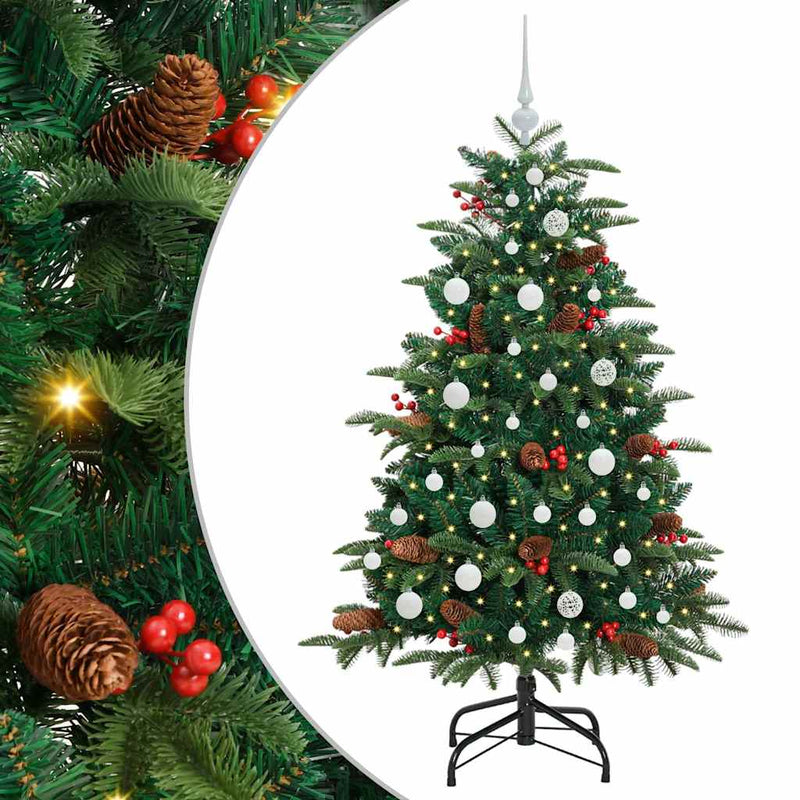 Load image into Gallery viewer, Vidaxl kunstkerstboom groen 150 cm pvc en metaal en plastic