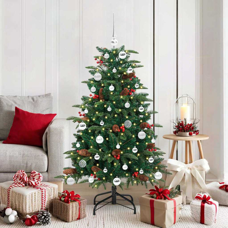 Load image into Gallery viewer, Vidaxl kunstkerstboom groen 150 cm pvc en metaal en plastic