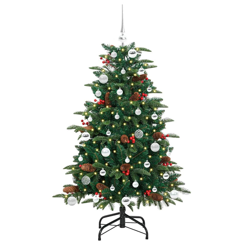 Load image into Gallery viewer, Vidaxl kunstkerstboom groen 150 cm pvc en metaal en plastic