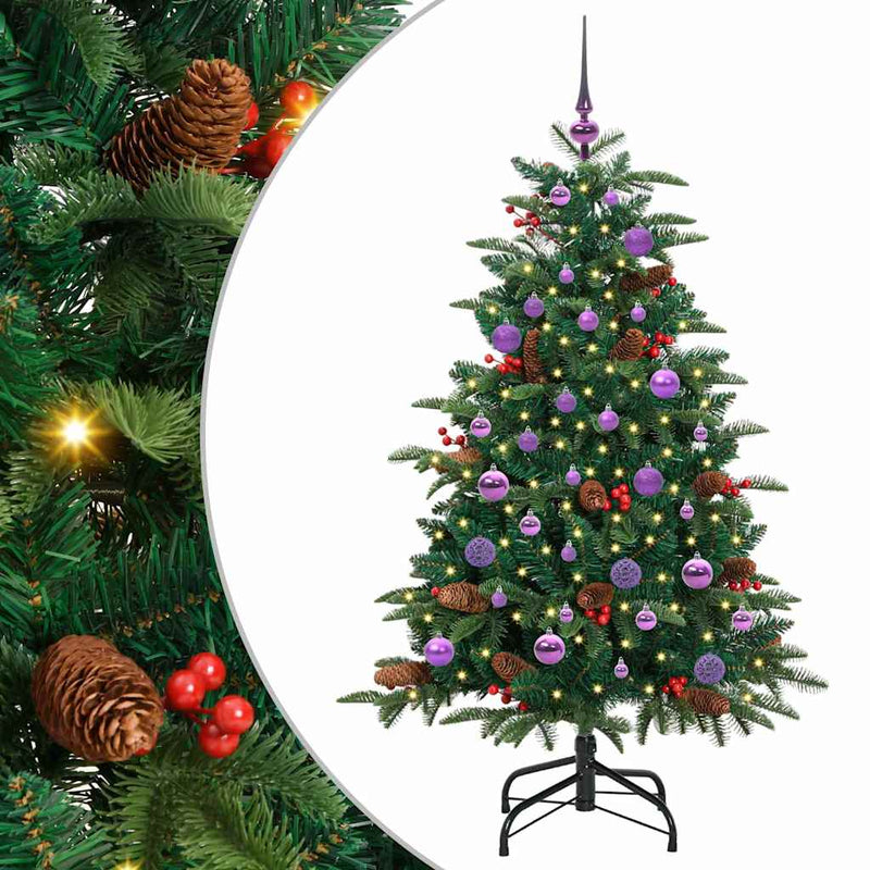 Load image into Gallery viewer, Vidaxl kunstkerstboom groen 150 cm pvc en metaal en plastic