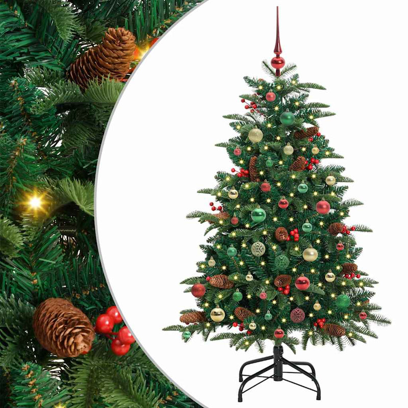 Load image into Gallery viewer, Vidaxl kunstkerstboom groen 150 cm pvc en metaal en plastic
