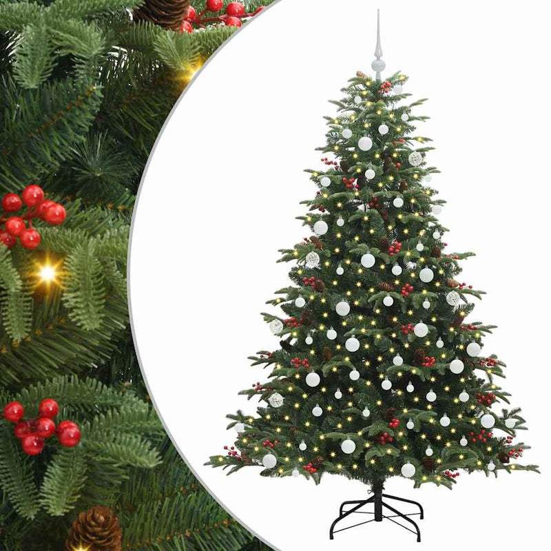 Load image into Gallery viewer, Vidaxl kunstkerstboom groen 180 cm pvc en metaal en plastic