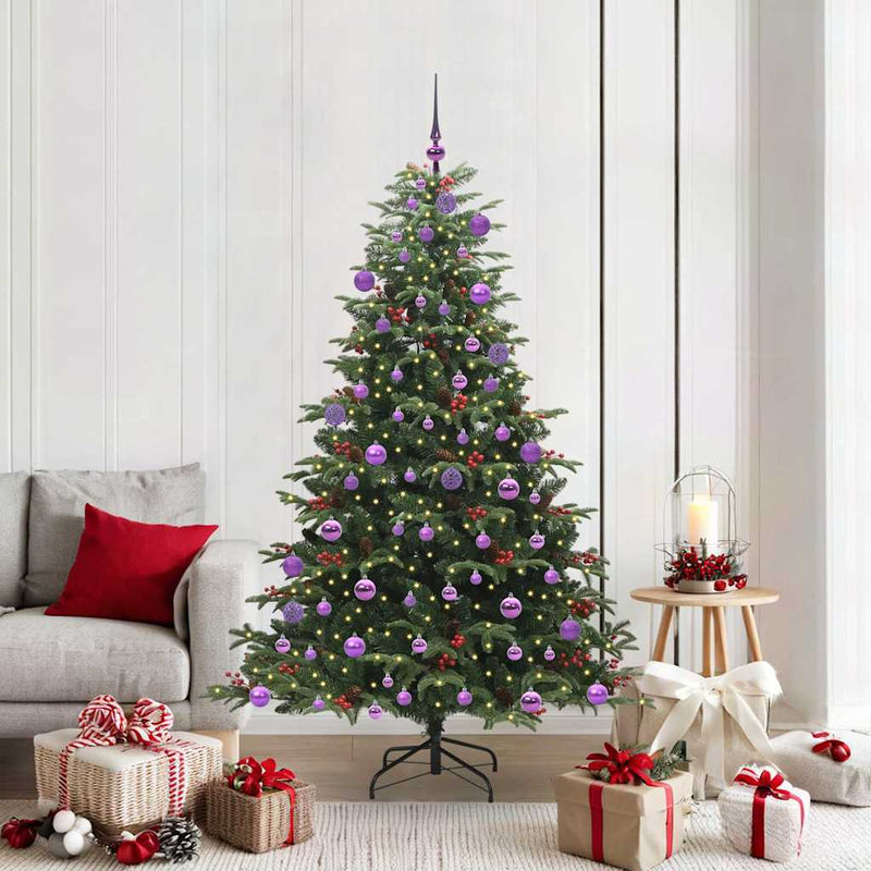 Load image into Gallery viewer, Vidaxl kunstkerstboom groen 180 cm pvc en metaal en plastic