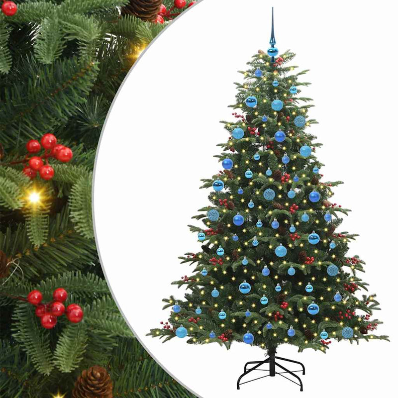 Load image into Gallery viewer, Vidaxl kunstkerstboom groen 180 cm pvc en metaal en plastic