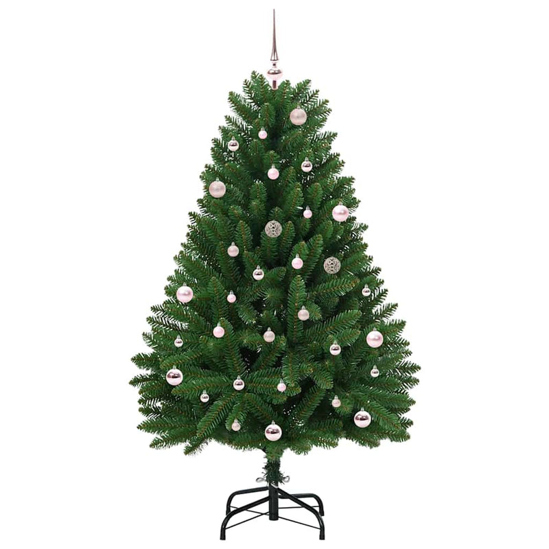 Load image into Gallery viewer, Vidaxl kunstkerstboom met 150 led groen 150 cm pvc en metaal