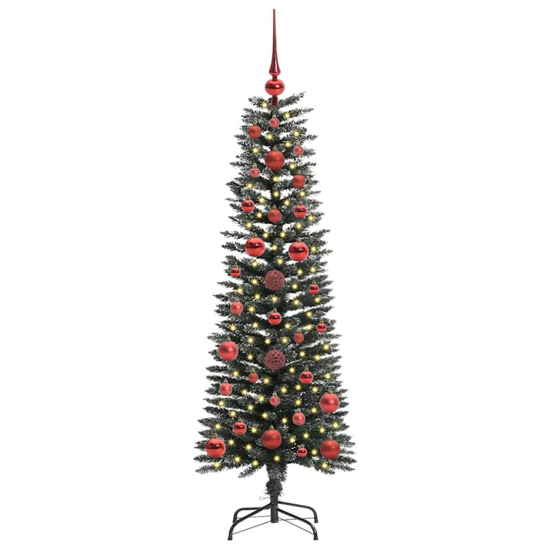 Load image into Gallery viewer, Vidaxl kunstkerstboom met 150 led groen 120 cm pvc en plastic en staal