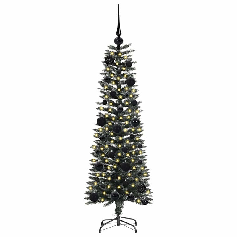 Load image into Gallery viewer, Vidaxl kunstkerstboom met 150 led groen 120 cm pvc en plastic en staal