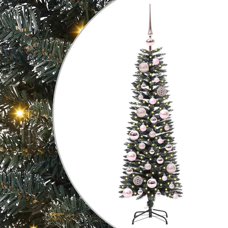 Load image into Gallery viewer, Vidaxl kunstkerstboom met 150 led groen 120 cm pvc en plastic en staal