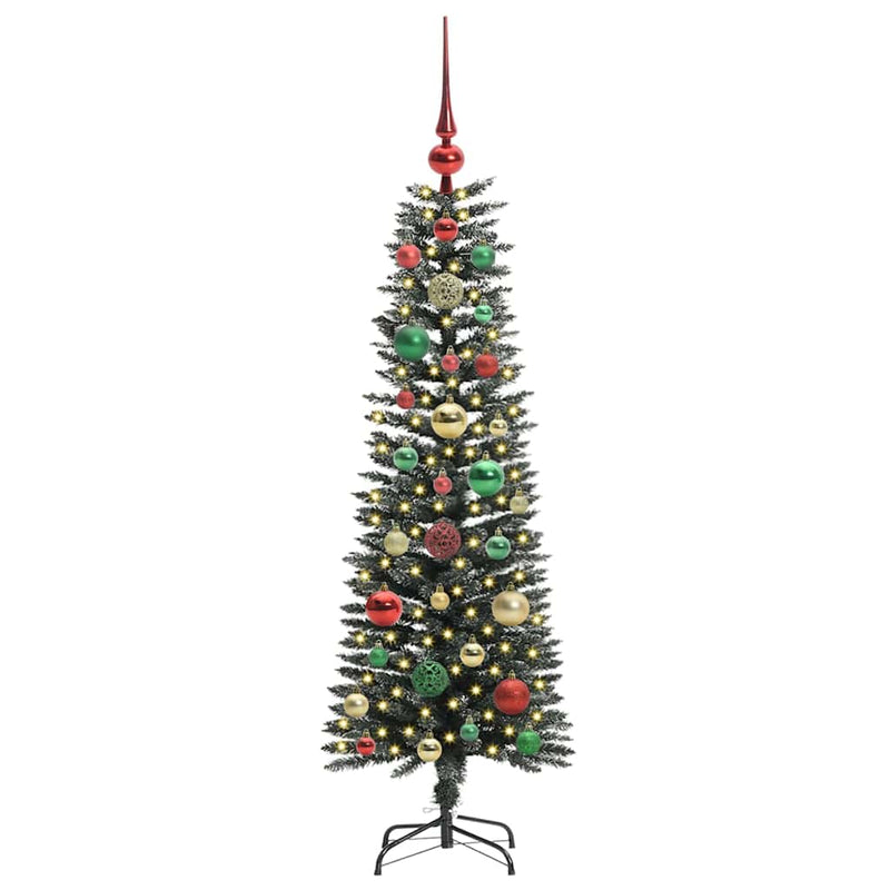 Load image into Gallery viewer, Vidaxl kunstkerstboom met 150 led groen 120 cm pvc en plastic en staal