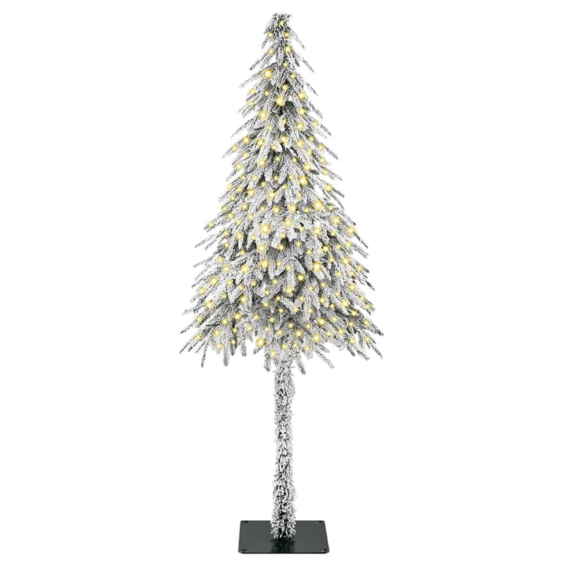 Load image into Gallery viewer, Vidaxl kerstboom met 300 led met standaard wit 210 cm pe en staal