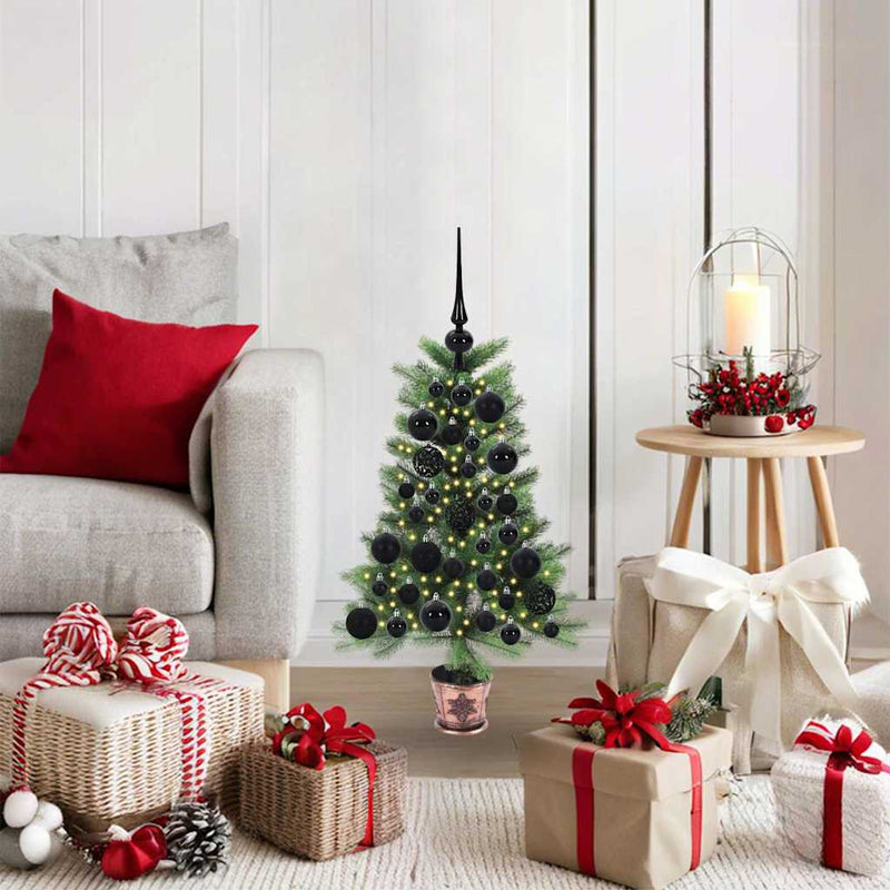 Load image into Gallery viewer, Vidaxl kerstboom met 150 led met standaard groen 65 cm pe